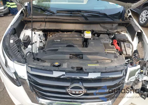 2022 Nissan Pathfinder Platinum 4Wd из США, поврежденный, VIN 5N1DR3DK7NC219348